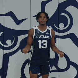 Butler Bulldogs Member Showing Muscles GIF