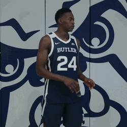 Butler Bulldogs Member Straight Face GIF