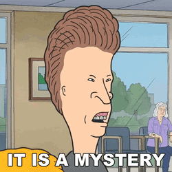 Butt Head States It Is Mystery GIF