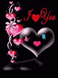 Butterflies Love Heart GIF