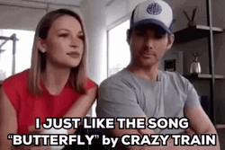 Butterfly By Crazy Train GIF