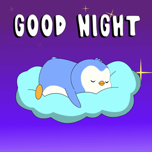 Butterfly Flying Around Purple Moon GIF