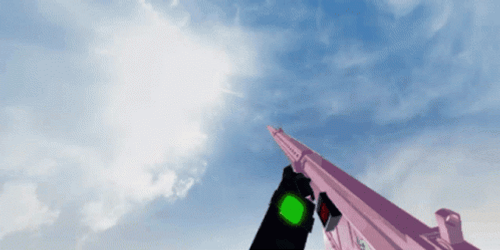 Butterfly Knife Clear Skies GIF