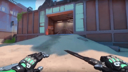 Butterfly Knife Valorant Game GIF