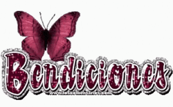 Butterfly Morning Bendiciones Sticker  GIF