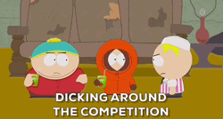 Butters Around The Competition GIF