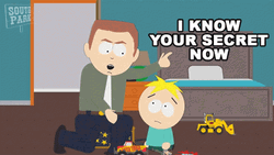Butters Stotch Fine Keep Your Secrets GIF