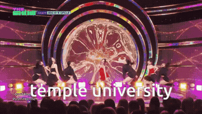 Button Saying Temple Votes Early Sep 28 - Oct 27 GIF