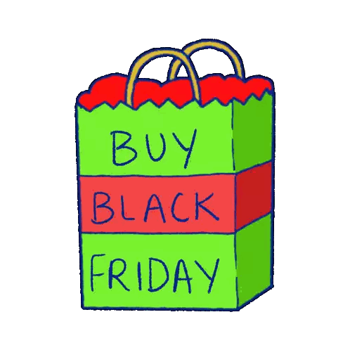 Buy Black Friday Bag Sticker
