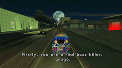 Buzz Kill Driving GTA Gameplay GIF