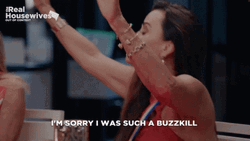 Buzz Kill Kyle Richards Real Housewives GIF