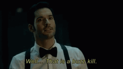 Buzz Kill Lucifer Morningstar Tv Character GIF