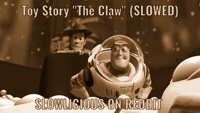 Buzz Lightyear And Woody From Toy Story Slowed On Reddit GIF