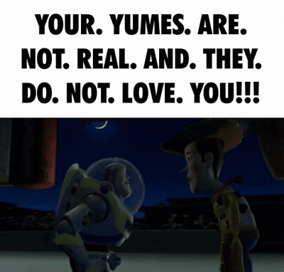 Buzz Lightyear And Woody From Toy Story Standing At Night GIF