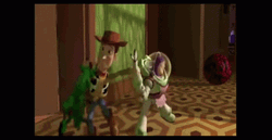 Buzz Lightyear Gets Pulled GIF