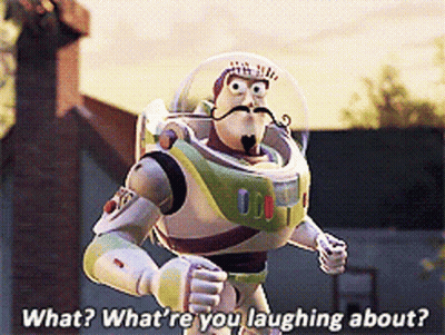Buzz Lightyear Saying What GIF