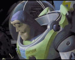 Buzz Lightyear Worried Expression GIF
