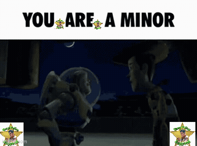 Buzz Lightyear You Are A Minor GIF