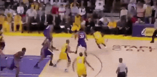 Buzzer Beater Kobe Bryant Pumping Fist GIF