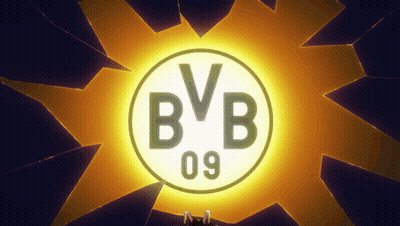 BVB 09 Logo With Burst Of Light GIF