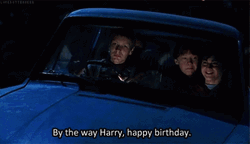 By The Way Happy Birthday Harry Potter Flying Car