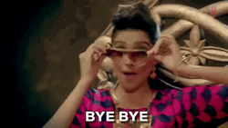Bye Bye Bollywood Woman GIF