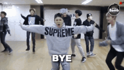 Bye Bye Bye BTS Jungkook Push GIF