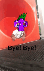 Bye Bye Bye Girl Sliding Face Swap GIF