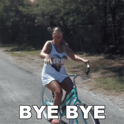 Bye Bye Bye Summer Bike Ride GIF