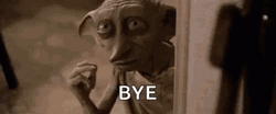 Bye Dobby Is Free GIF