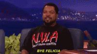 Bye Felicia Ice Cube Interview GIF