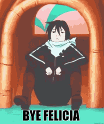 Bye Felicia Yato Noragami GIF