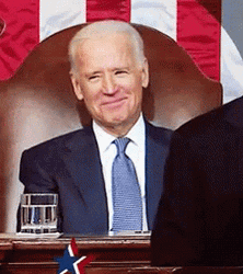 Bye Joe Biden Smiling Maintained Composure GIF