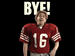 Bye Jolly Joe Montana Waving GIF