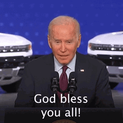 Bye President Joe Biden God Bless All GIF