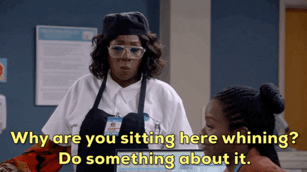 C'mon Do Something Gina Yashere GIF