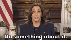 C'mon Do Something Kamala Harris GIF
