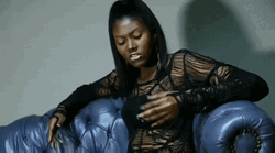 C Nichole All Black Music Video Theme GIF