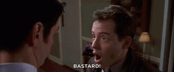 Cable Guy Bastard Covering Mouth GIF