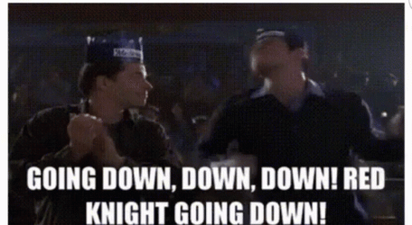 Cable Guy Going Down Knight Going Down GIF