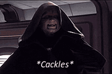 Cackles Star Wars GIF