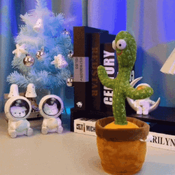 Cactus Dancers Meet Each Other GIF