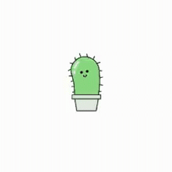Cactus Trying To Get Out From Pot GIF