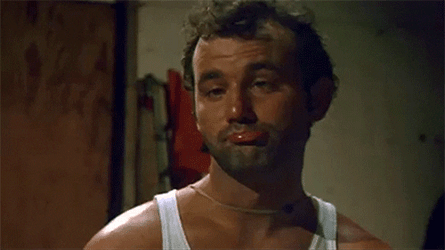 Caddy Shack Carl Spackler Distorted Face GIF