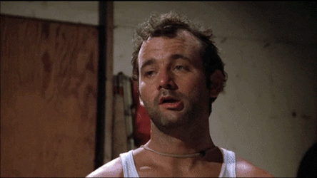 Caddy Shack Carl Spackler GIF
