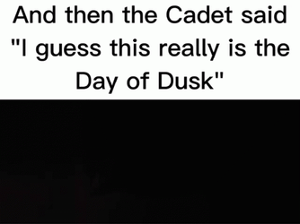 Cadet Writing With Fire GIF