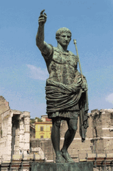 Caesar Cool Statue GIF