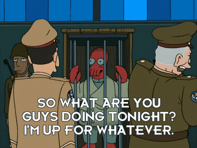 Caged Man So What Are You Guys Doing GIF