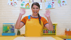 Caitie's Classroom Caitlin Claessens Waving Hello Meme GIF