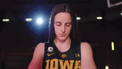 Caitlin Clark Aesthetic Headshot GIF